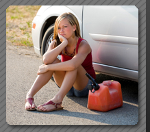 Repossession Agent Towing a car in Phoenix
